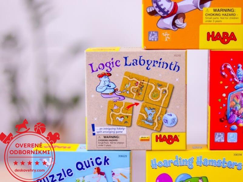 Recenzia: Spoločenská hra pre deti Logický labyrint Haba